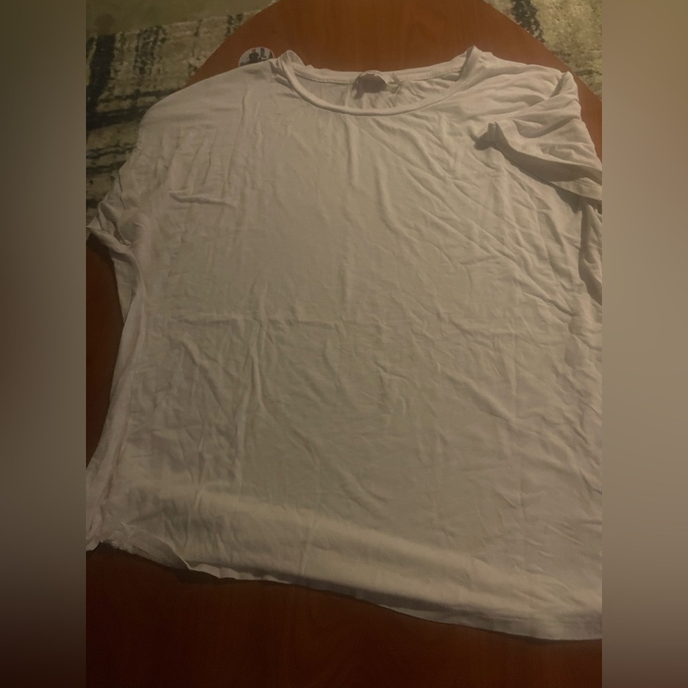 Calvin Klein White Crewneck Tee